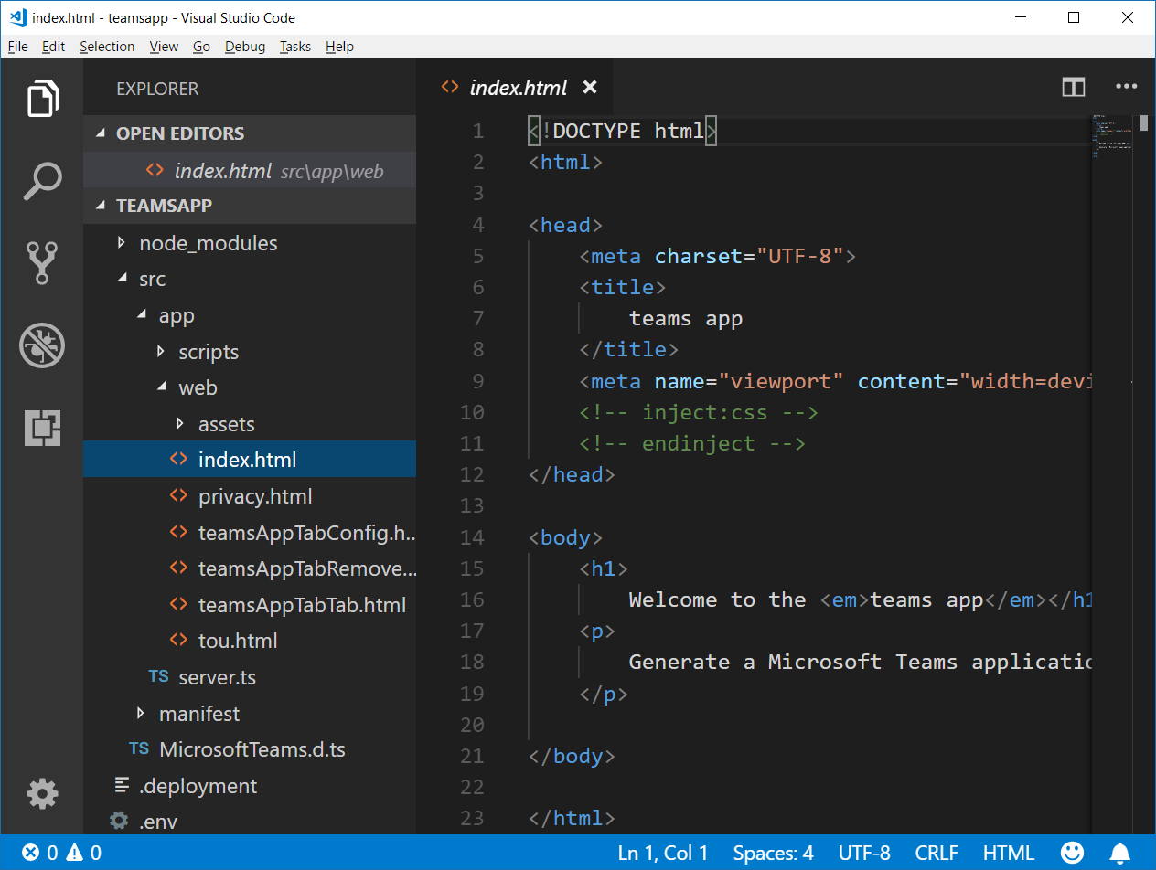 vscode teams